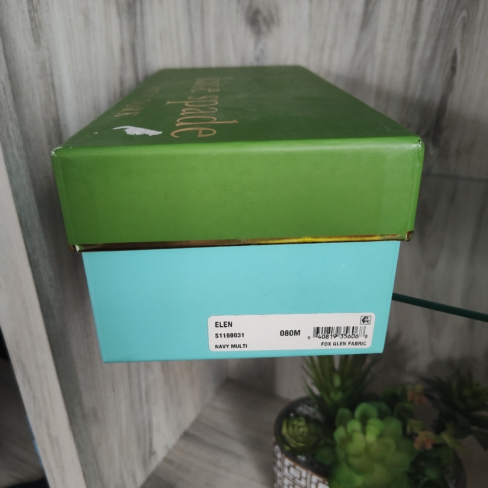 Kate Spade New York Elen Fox  Flats with Faux Fur Accent SZ 8 New In Box - Picture 8 of 8